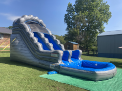 16ft 6 1710444227 16' Grey Marble Slide